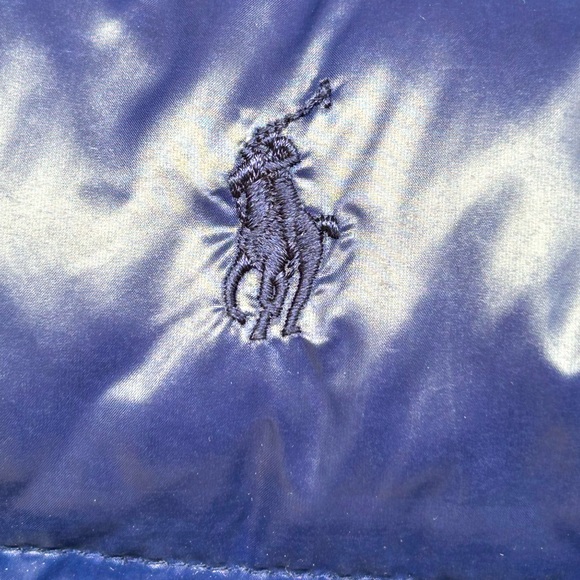 RALPH LAUREN sL kid’s 12-14 navy puffer Looks new-Super warm-duck feather fill - Picture 3 of 9